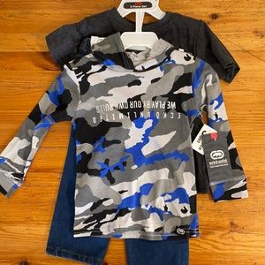 3 piece set ecko unit clothing